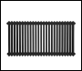 Sealey DH365 Baridi Horizontal Traditional 2 Column Radiator 600 x 1147mm – Black
