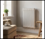 Sealey DH366 Baridi Horizontal Traditional 2 Column Radiator 600 x 427mm – White