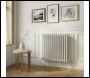Sealey DH367 Baridi Horizontal Traditional 2 Column Radiator 600 x 607mm – White