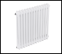 Sealey DH367 Baridi Horizontal Traditional 2 Column Radiator 600 x 607mm – White