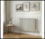 Sealey DH368 Baridi Horizontal Traditional 2 Column Radiator 600 x 832mm – White