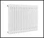 Sealey DH368 Baridi Horizontal Traditional 2 Column Radiator 600 x 832mm – White