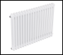 Sealey DH368 Baridi Horizontal Traditional 2 Column Radiator 600 x 832mm – White