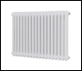 Sealey DH368 Baridi Horizontal Traditional 2 Column Radiator 600 x 832mm – White