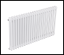 Sealey DH369 Baridi Horizontal Traditional 2 Column Radiator 600 x 1012mm – White