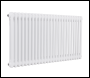Sealey DH370 Baridi Horizontal Traditional 2 Column Radiator 600 x 1147mm – White