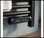 Sealey DH371 Baridi Electric Heated Towel Rail 1085 x 535mm with LED Display – Black