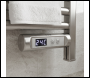 Sealey DH372 Baridi Electric Heated Towel Rail 1085 x 535mm with LED Display – Silver