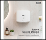 Sealey DH378 Baridi High Speed Hand Dryer with Auto Sensor 1400-1650W - White