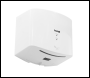 Sealey DH378 Baridi High Speed Hand Dryer with Auto Sensor 1400-1650W - White