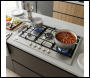 Sealey DH382 Baridi 90cm Gas Hob Stainless Steel with 5 Burners, Cast Iron Supports & Auto Ignition 11kW