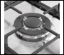Sealey DH382 Baridi 90cm Gas Hob Stainless Steel with 5 Burners, Cast Iron Supports & Auto Ignition 11kW