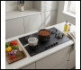 Sealey DH385 Baridi 90cm Gas Hob Matt Black 5 Burners Cast Iron Supports & Auto Ignition 10.4kW
