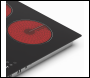 Sealey DH389 Baridi Integrated Ceramic Hob with 5 Cooking Zones 90cm - Black Glass