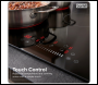 Sealey DH389 Baridi Integrated Ceramic Hob with 5 Cooking Zones 90cm - Black Glass