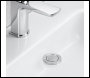 Sealey DH392 Baridi Basin Mixer Tap with Clicker Waste - Chrome