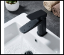 Sealey DH393 Baridi Basin Mixer Tap with Clicker Waste - Matt Black