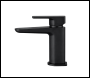 Sealey DH393 Baridi Basin Mixer Tap with Clicker Waste - Matt Black