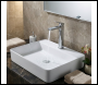 Sealey DH394 Baridi High Basin Mixer Tap with Clicker Waste - Chrome