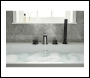 Sealey DH399 Baridi Bath Mounting 4-Hole Mixer Tap with Shower Head - Matt Black