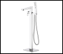 Sealey DH400 Baridi Freestanding Bath Mixer Tap with Shower - Chrome