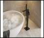 Sealey DH401 Baridi Freestanding Bath Mixer Tap with Shower - Matt Black