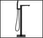 Sealey DH401 Baridi Freestanding Bath Mixer Tap with Shower - Matt Black