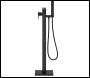 Sealey DH401 Baridi Freestanding Bath Mixer Tap with Shower - Matt Black