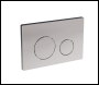 Sealey DH408 Chrome Toilet Flush Plate with Dual Flush