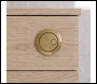 Sealey DH411 Baridi Flush Button for Cabinet-Style Cistern - Brushed Brass