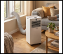 Sealey DH412 Baridi 4-in-1 Portable Air Conditioner with Window Sealing Kit 5,000Btu/hr - White