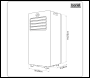 Sealey DH413 Baridi 5-in-1 Portable Air Conditioner/Dehumidifier/Air Cooler with Window Sealing Kit 7,000Btu/hr - White