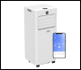 Sealey DH414 Baridi 5-in-1 Portable Air Conditioner/Dehumidifier/Air Cooler with Window Sealing Kit 9,000Btu/hr - White
