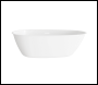 Sealey DH418 Baridi Double-Ended Slim Rim Bath with Overflow System 170cm - Gloss White