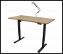 Sealey DH41 Dellonda Oak Electric Adjustable-Height Standing Desk with Memory, Quiet & Fast 1400 x 700mm