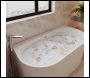 Sealey DH421 Baridi Back-to-Wall Slim Rim Bath with Overflow System 150cm – Gloss White