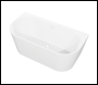 Sealey DH422 Baridi Back-to-Wall Slim Rim Bath with Overflow System 170cm – Gloss White