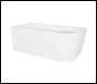 Sealey DH423 Baridi Left-Hand Corner Slim Rim Bath with Overflow System 150cm – Gloss White