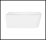 Sealey DH423 Baridi Left-Hand Corner Slim Rim Bath with Overflow System 150cm – Gloss White