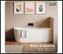 Sealey DH427 Baridi Right-Hand Corner Slim Rim Bath with Overflow System 160cm – Gloss White