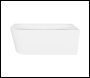 Sealey DH428 Baridi Right-Hand Corner Slim Rim Bath with Overflow System 170cm – Gloss White