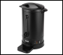 Sealey DH431 Baridi Hot Water Boiler/Tea Urn, 20L Capacity - Black