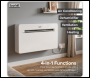 Sealey DH433 Baridi 4-in-1 Smart Monobloc Wall-Mounting Air Conditioning Unit 12,000Btu/hr - White