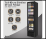 Sealey DH440 Baridi Tall Drinks/Bar Fridge with Digital Controls & Auto Defrost 160L - Black