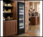 Sealey DH440 Baridi Tall Drinks/Bar Fridge with Digital Controls & Auto Defrost 160L - Black