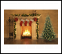 Sealey DH44 Dellonda Artificial Hinged Christmas Tree 5ft(150cm)