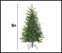 Sealey DH44 Dellonda Artificial Hinged Christmas Tree 5ft(150cm)