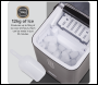 Sealey DH52 Baridi Ice Cube Maker with LED Display & 10 Minute Freeze
