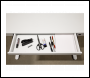 Sealey DH54 Dellonda Single Motor Ultra-Quiet Electric Desk with Control Panel, USB Port & Drawer - White Desktop