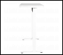Sealey DH54 Dellonda Single Motor Ultra-Quiet Electric Desk with Control Panel, USB Port & Drawer - White Desktop